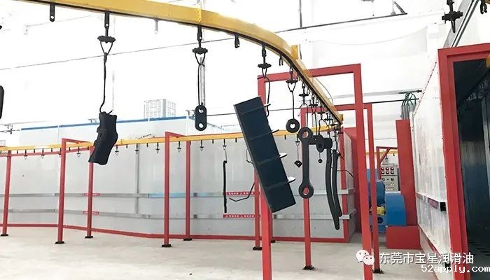 链条涂油新方法